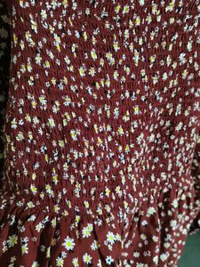 Floral Print Mini Dress