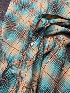 Checked Frock Style Kurta 🦋