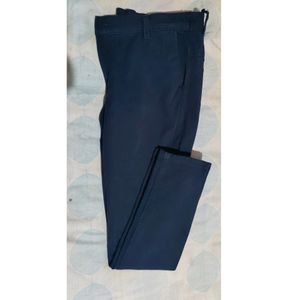 Blue Formal Pant, 34 Size Waist, 28 Length Slim Fit