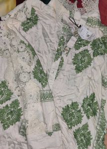 Beautiful Lace Worked Oversized Shirt