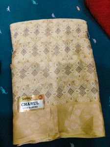 New Yellow Saree