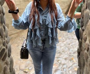 Stylish Ruffled Blouse