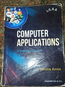 Computer Application Book For 10th Icse Students