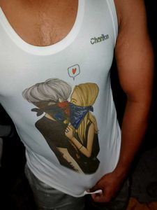 Graphic Print Tank Top