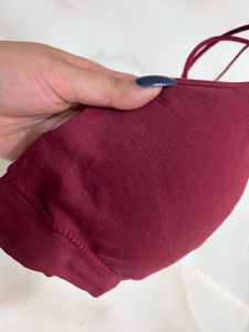 Burgundy Top