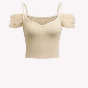 Cute Pearl Sleeve Top