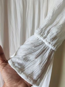Beautiful Pure White Boho Dress