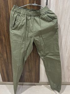 Olive Green Jogger Pants