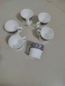 Set of 6 Tea Cups