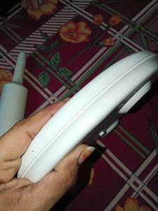Plastic Chakla Belan (Roller Pin And Flat Bread)