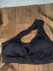 One Shoulder Paded Bra