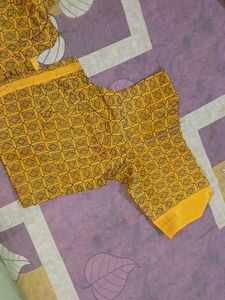 Vintage Yellow Patterned Set