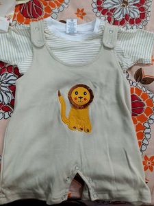 Cute Lion Romper Set - Size 3 Months