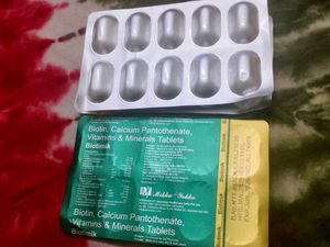 Biotin, Vitamins &amp; Minerals Tablet Biotimik
