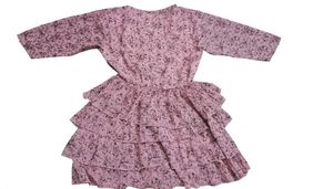 Floral Pink Girls Dress