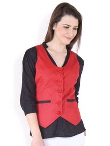 Red Formal Waistcoat