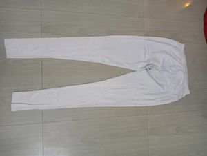 Pure Cotton White Leggings