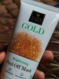 Good Vibes Gold Peel Off Mask