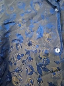 Vintage Floral Button-Down