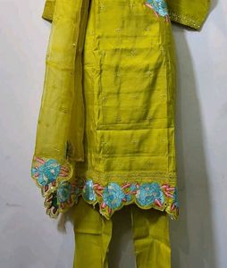 Elegant Embroidered Kurta Set