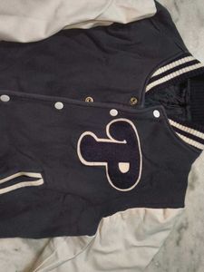 Bomber Jacket Leather Sleeves