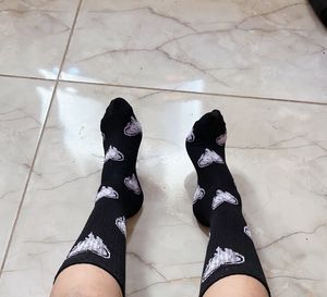 Used workout gym socks