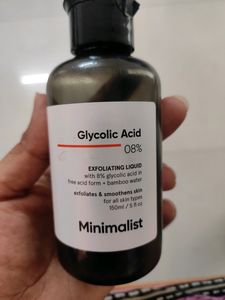 Minimalist Glycolic Acid Toner For Skin And Scalp