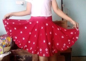 Skirt With Ruffles