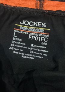 Jockey Men’s Brief – Size L 90-95 cm Black
