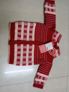 Baby Sweater Woolen Set Cap Socks