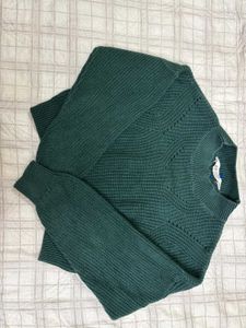H&amp;M Green Knit Sweater