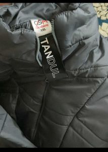 Stylish Grey Padded Jacket Women