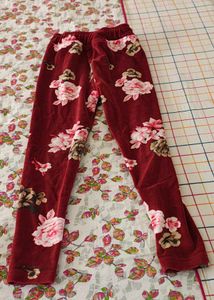 Maroon Watm Legging For 4-5year Girl