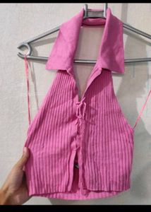 Pink Halter Top