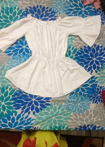 White Off-Shoulder Dress