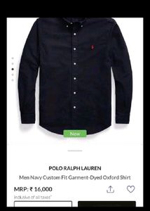 Ralph Lauren Navy Shirt