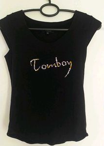 Black Tomboy Tee
