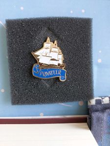 Bookish Enamel Wooden Pins