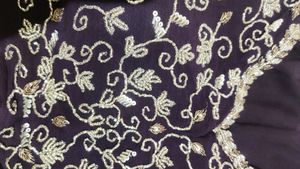 Wine Colour Crop Top With Skirt