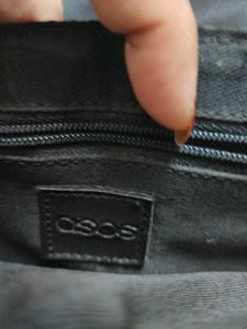 asos pure leather sling
