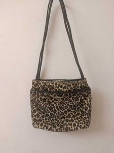 Leopard Print Handbag