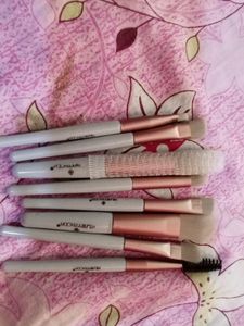 The Frozy Coloured Make Up Brushes T