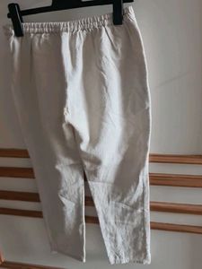 Elegant White Cotton Kurta wirh pant
