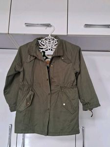 Olive Green Kids' Lightweight Coat