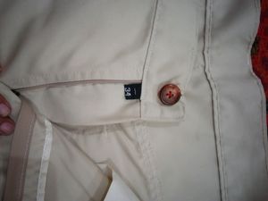 Men&#39;s Cream Pant
