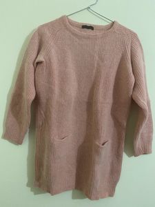 Rose Pink Woollen Top