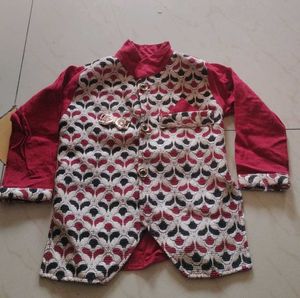 Kids' Festive Vest & Shirt Set