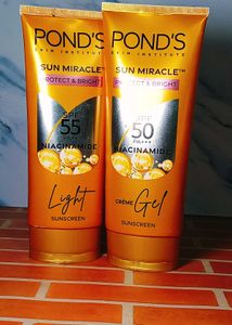 Pond Creme Gel And Light Suncreen Combo