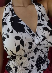 Floral Halter Top