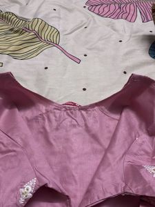 Pink Embroidered Kurta Set